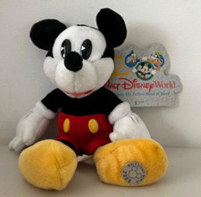 Walt Disney World 2000 Millenium Pie Eyed Mickey Mouse Bean Bag