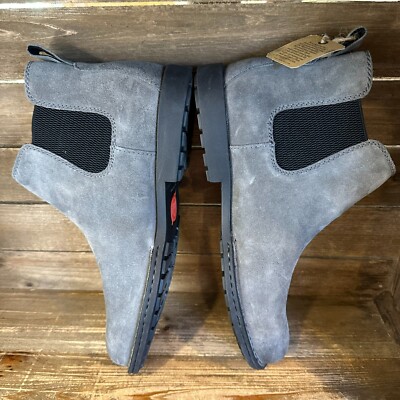 New NWOB Mens Born Shane Gray Suede Comfort Chelsea‎ Ankle Boots Size 12 M BORN Men main image 4