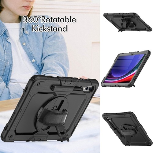 Hybrid Cover für Samsung Galaxy Tab S9+ 12,4" X810 X816 Case Outdoor Schutzhülle - 第 4/11 張圖片