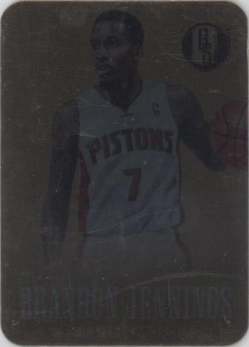 2013-14 Panini Gold Standard - Brandon Jennings #48 - 1 of 2