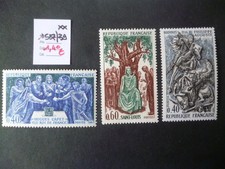 2263  TP FRANCE NEUF **  SERIE N° 1537/39  1967   COTE  1,40 €