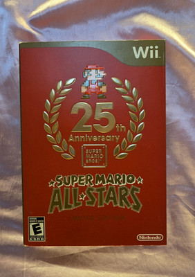 Nintendo Wii Super Mario All Stars 25th Anniversary Ed. *New/Sealed*
