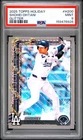 159476926 Shohei Ohtani 2025 Topps Holiday #H200 Silver Glitter PSA 9