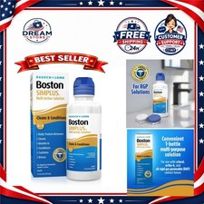 Boston SIMPLUS RGP Contact Lens Solution Mult...