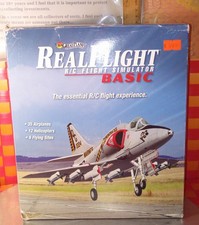 Real Flight R/C flight sumulator, BASIC, complete in orig. box, 2009 by Knife Ed