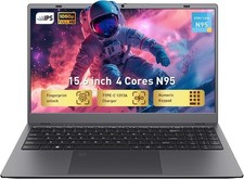 Laptop Computer, 15.6 inch 1920x1080 FHD IPS Display, 12GB RAM/256GB SSD Noteboo