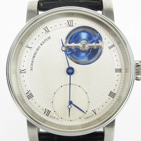 RELOJ SCHAUMBURG Unikatorium Classic II cuerda manual UNIKATORIUM-CL2BL con caja Foto 2 de 4