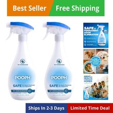 Pet Odor Eliminator, 32oz Spray, 2-Pack - Eliminates Odors at the Molecular L...