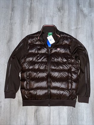 Adidas Originals Down Jacket Dark Brown Mens Size Medium M JN9727 $280