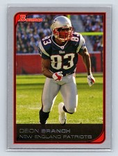 Deion Branch 2006 Bowman #96 New England Patriots 3-19