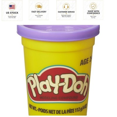 Resealable Purple Play-Doh - Single Can of Creative Modeling Dough for Children