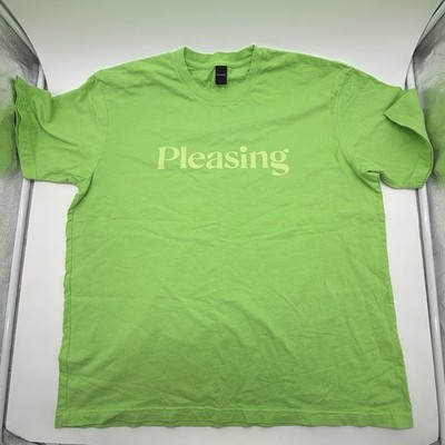Pleasing Harry Styles grünes T-Shirt Gr. XL Baumwolle