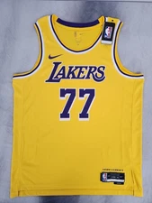 Nike Los Angeles Lakers Luka Doncic Icon Edition Swingman Jersey Men's XL 