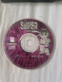 Super Puzzle Fighter 2 Turbo, Sega Saturn PAL. Manual Included. PLZ Read Descrip