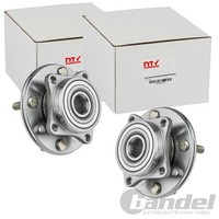 2X NTY RADLAGER-SATZ Vorne Beidseitig Passend FÜR Mitsubishi Galant Lancer