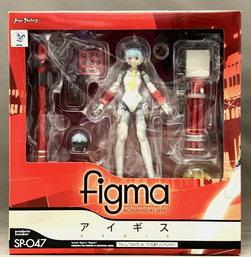 Max Factory figma Sp-047 Persona 4 Aigis The Ultimate ver Famitsu