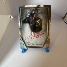 2022 DIAMOND ICONS!  FRANK THOMAS!  RED INK!  ON-CARD AUTO!   #/25!  SSP!