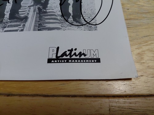 Intocable Poster Signed Autograph Platinum Artist Management - Picture 10 of 13