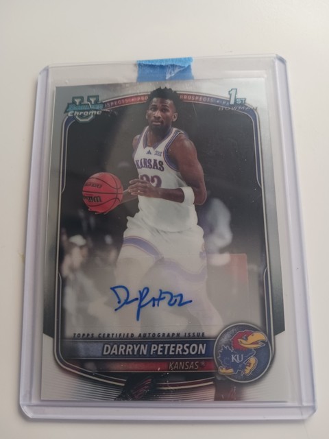 2025-26 Bowman Chrome Darryn Peterson Prospect Auto 1st #CPA-DP