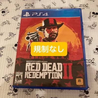 PS4 North American version of Red Dead Redemption 2 RED DEAD REDEMPTION