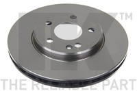 2X Nk Bremsscheibe 203373 FüR Klasse Mercedes W169 W245 Sports Tourer 200 Cdi