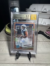 Jaxon Smith-Njigba 2023 Clearly Donruss Auto Orange /75 JSN Rookie RC