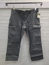 New Duluth Trading Co Flex Fire Relaxed Fit Cargo Work Pants Men's US Size 46/32