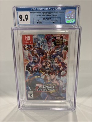 CGC Graded Marvel Vs. Capcom (1022125005, 9.9 A++) Nintendo Switch