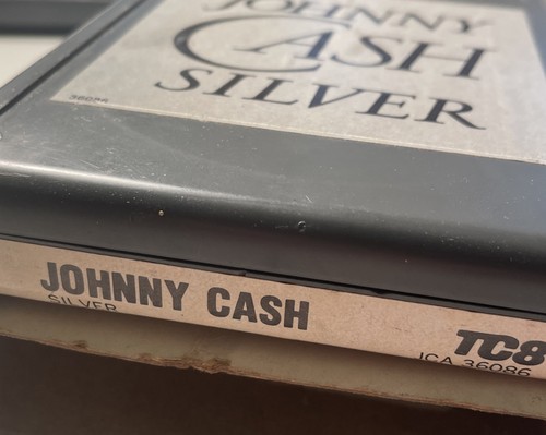 8-Track Tape JOHNNY CASH - Silver (Sealed) Detail - Picture 5 of 5