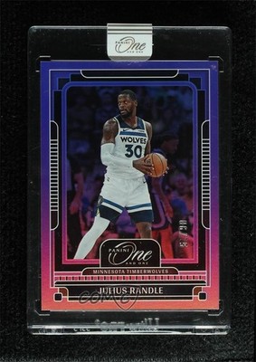 2024-25 Panini One and One Purple 6/25 Julius Randle #14 7y2