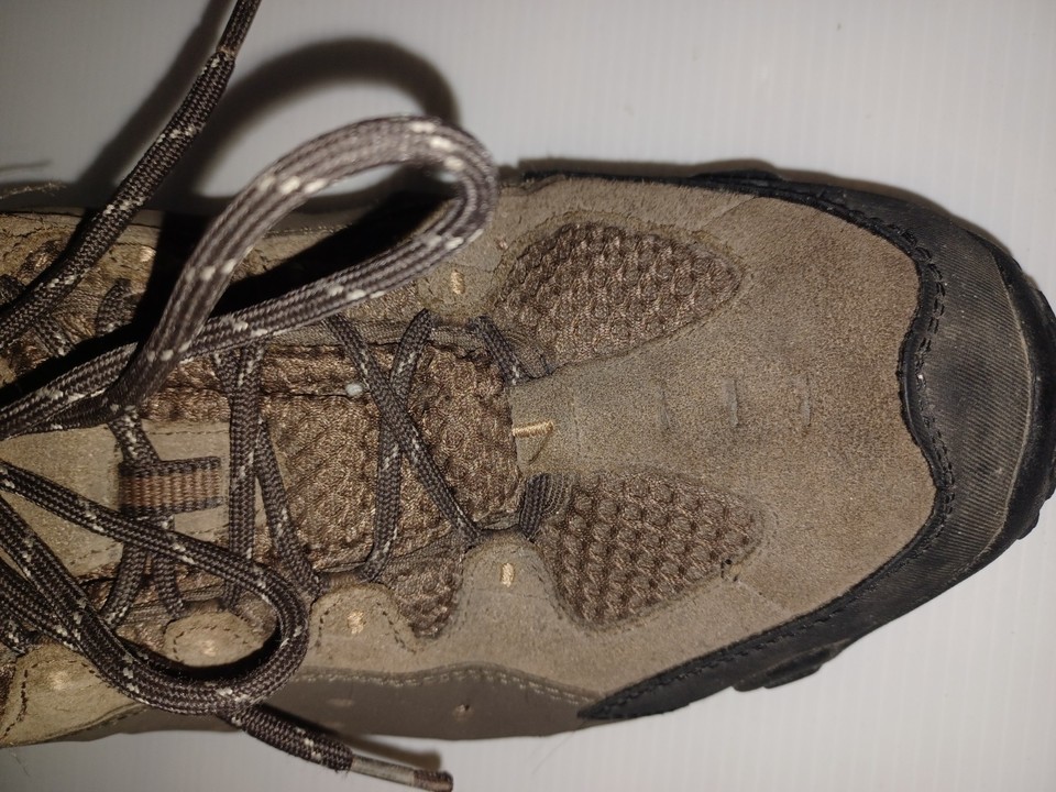 Karrimor Summit men's leather walking shoes in black Size UK 11 Hiking ...