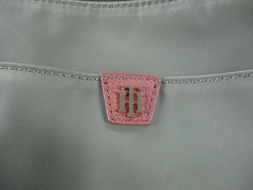 Tommy Hilfiger наплечная сумка женщин зеленый коричневый искусственной кожи молнии Hobo BW969J0605 - Изображение 2 из 4