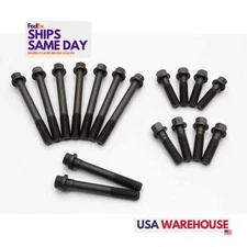 Manley 42171, Kit Natural Steel Sbc Head Bolts (1 Head) Performance Racing Parts