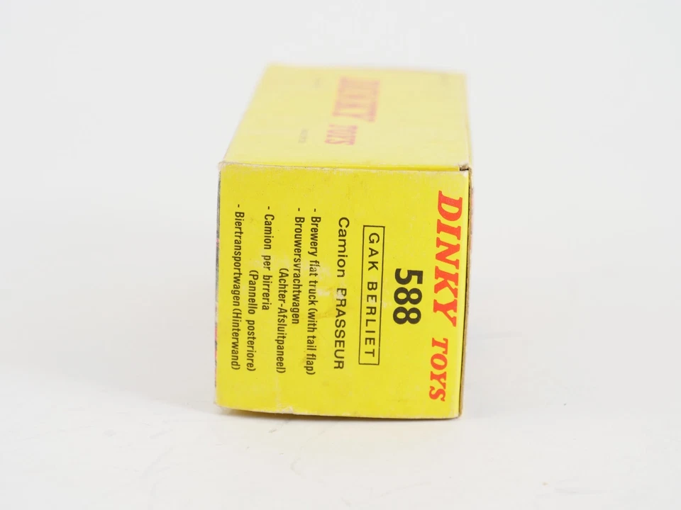 Dinky Toys F No. 588 Gak Berliet Truck Plateau Brewer Never Unplayed IN Box - Image 4 of 4