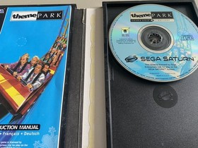Theme Park, Sega Saturn, PAL, Complete