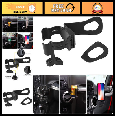 Multi-Function Drink Cup & Phone Holder for Jeep Wrangler JK 2011-2018, 2-in-1 O
