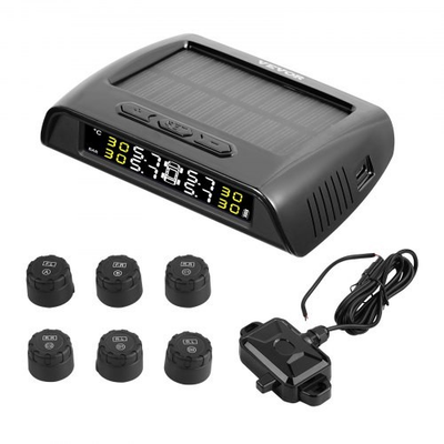 #ad HOT RV Tire Pressure Monitoring System7.3 116 PSI Trailer TPMSUniversal Wire $114.15