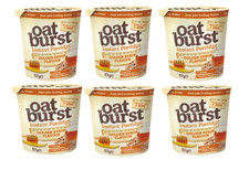6x Oatburst Golden Sirup Instant Porridge 57g - schnelles & leckeres Frühstück