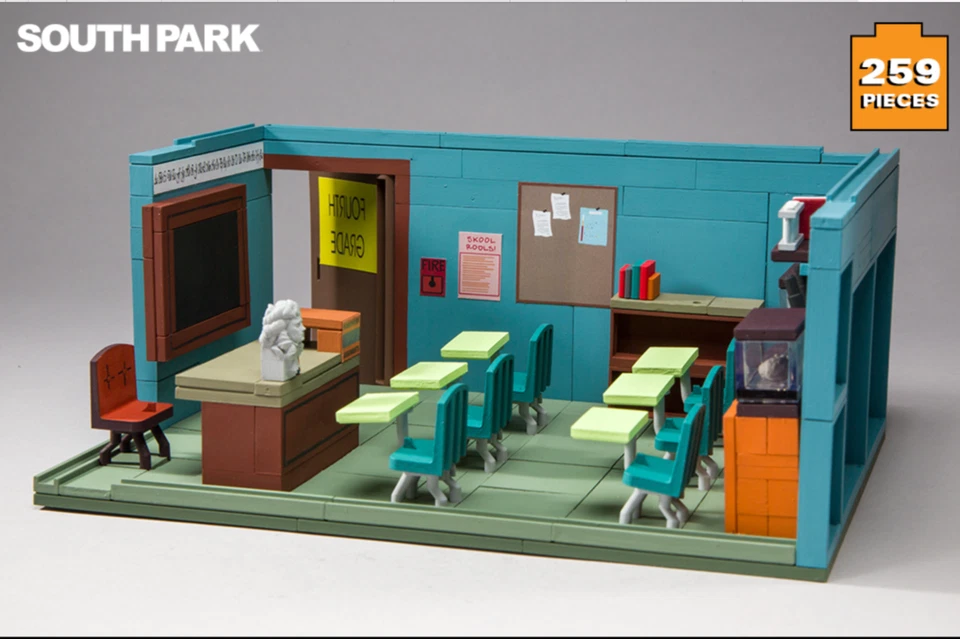 Juego McFarlane South Park Mr. Garrison’s Classroom (incl. Cartman, Kyle) 🎁 Foto 4 de 4