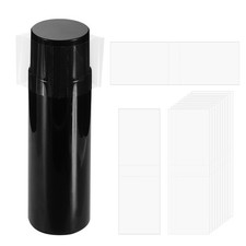 100Pcs Heat Shrink Wrap Bands, 30x118mm Clear Bottle Seals for 77-81mm Diameter