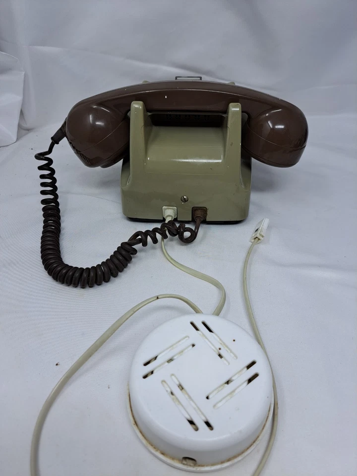 Vintage Retro BT GPO Push Button Telephone Beige Brown Landline Phone 70s 80s - Image 3 of 4