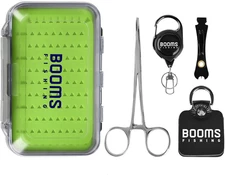 FF2 Fly Fishing Accessories and Tools Kit: Forceps, Nipper, Line Straightener, Z