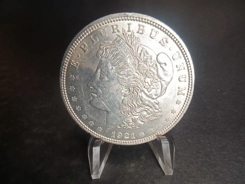 1921 Morgan Silver Dollar BU