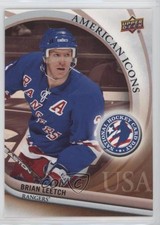 2012 Upper Deck National Hockey Card Day American Brian Leetch #15 HOF x1u