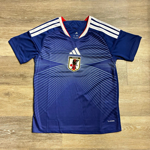 adidas Japan National Team Soccer Jersey Shirt Short Sleeve Blue/White