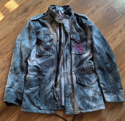 Size Small - ASSC Anti Social Social Club Black Washed Denim Jean