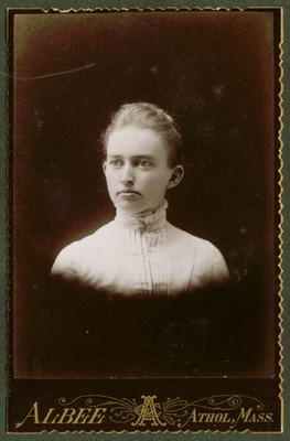 Hannah E Ingalls Cushing Academy Class of 1889 cabinet