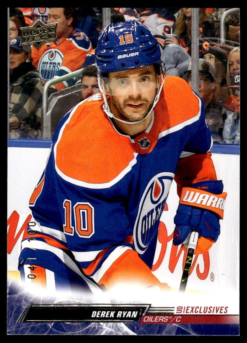 2022-23 Upper Deck UD Exclusives Derek Ryan /100 #559