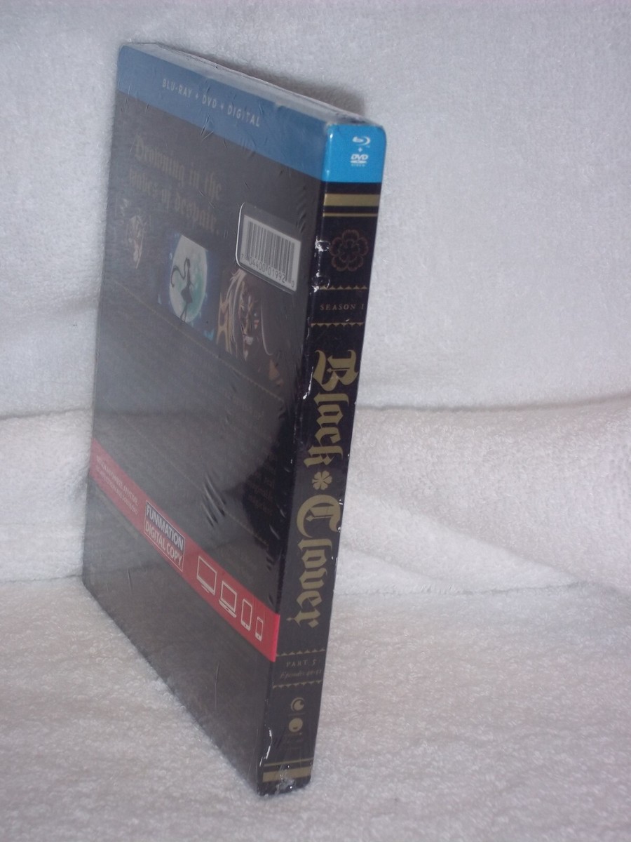 Black Clover Season 1 Part 5 Episode 40-51 (Blu-ray/DVD, 2019, 4