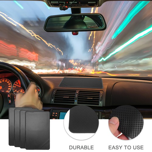 4 Pcs Non-slip Mat Anti Skid Pad for Car Dash Anti-slip Phone Dashboard - 第 12/12 張圖片